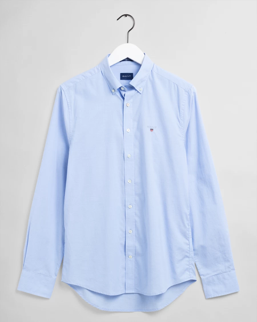Shirts | E&M Stores Gant Slim Fit Shirt Blue