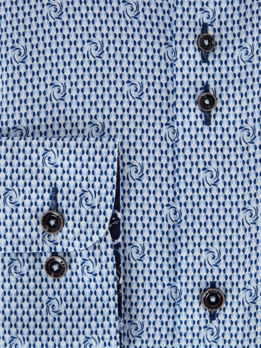 Shirts | E&M Stores Remus Slim Shirt Blue