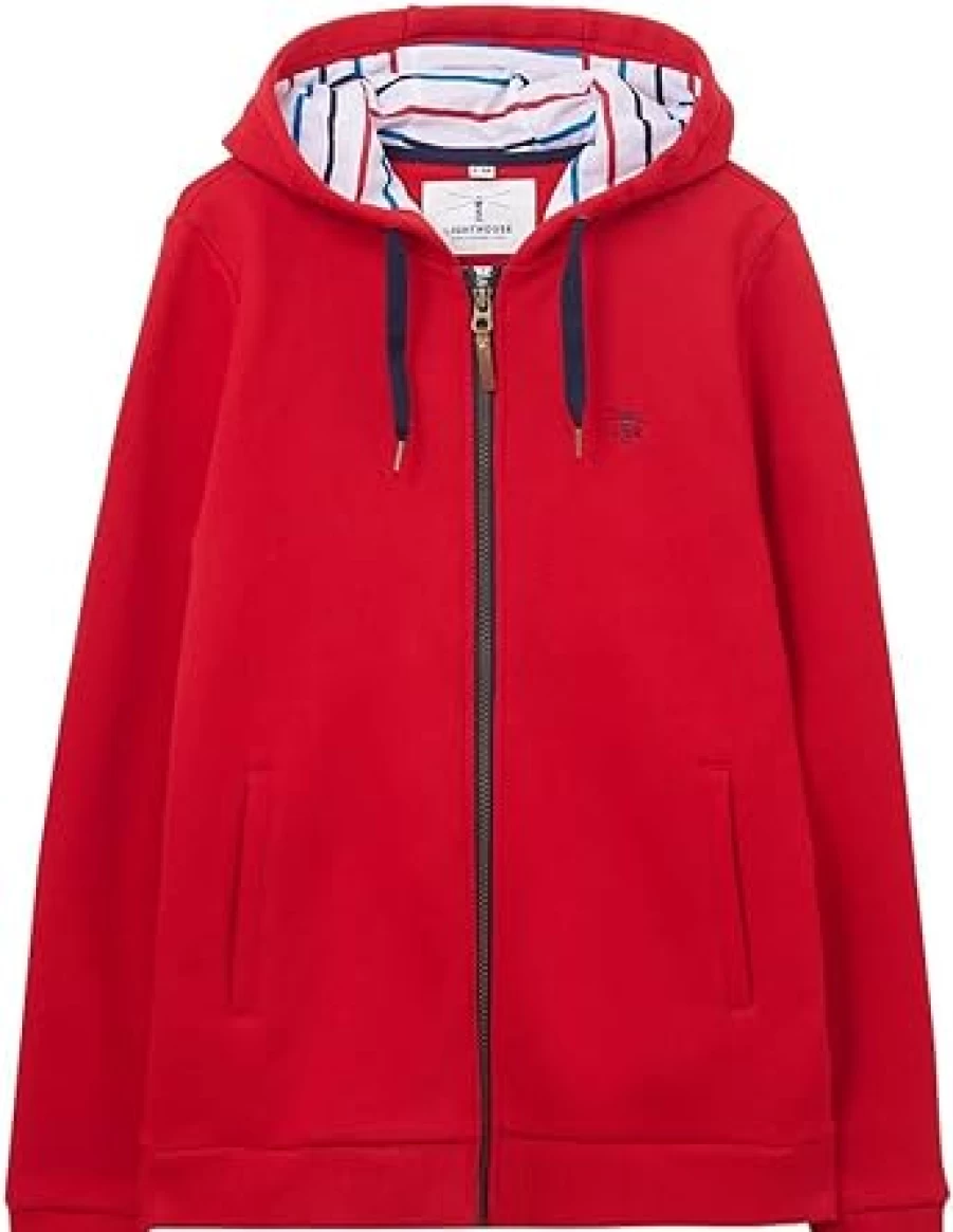Lighthouse | E&M Stores Hooded Jacket Red