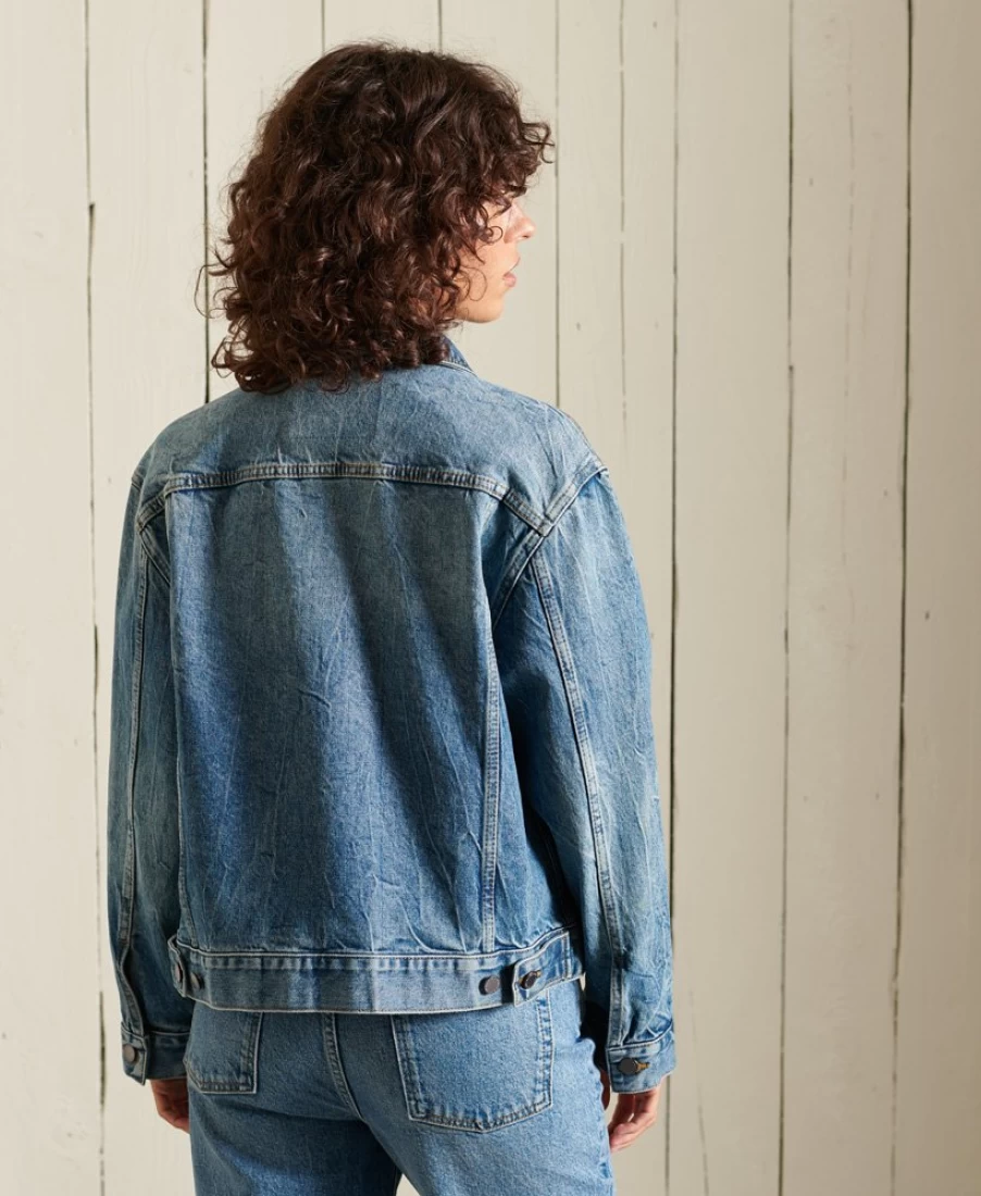 Superdry | E&M Stores Superdry Jacket Denim Blue