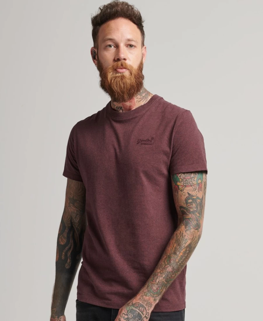 T-Shirts | E&M Stores Super Tee Burgundy