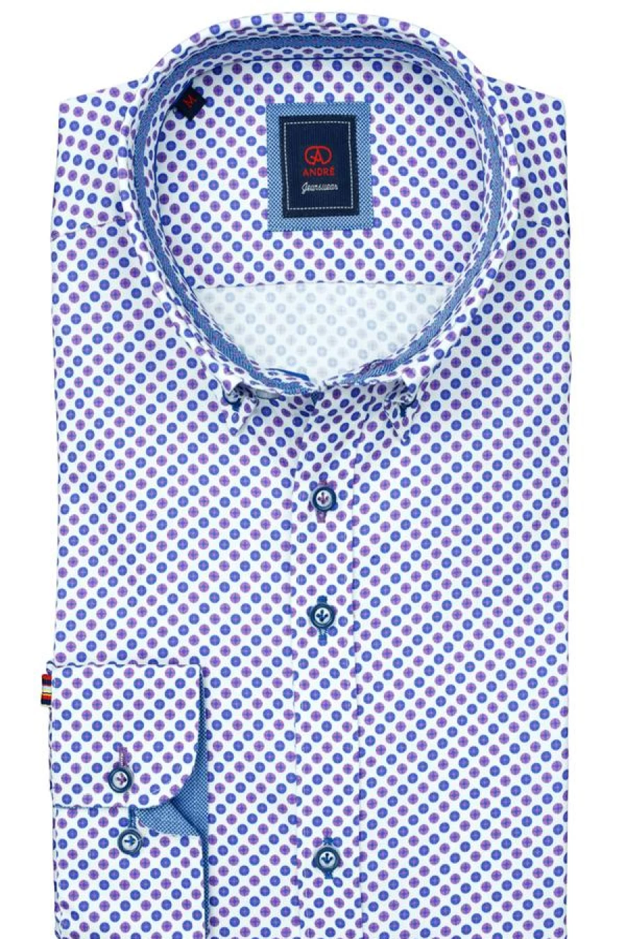 Shirts | E&M Stores Andre Aiden Longsleeve Shirt Cobalt