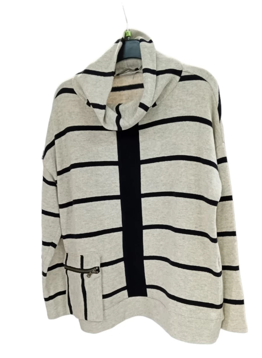 Peruzzi | E&M Stores Peruzzi Stripe Top Beige