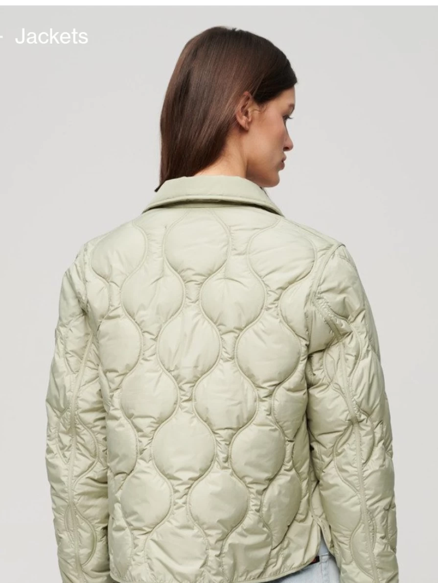 Superdry | E&M Stores Superdry Crop Jacket Olive