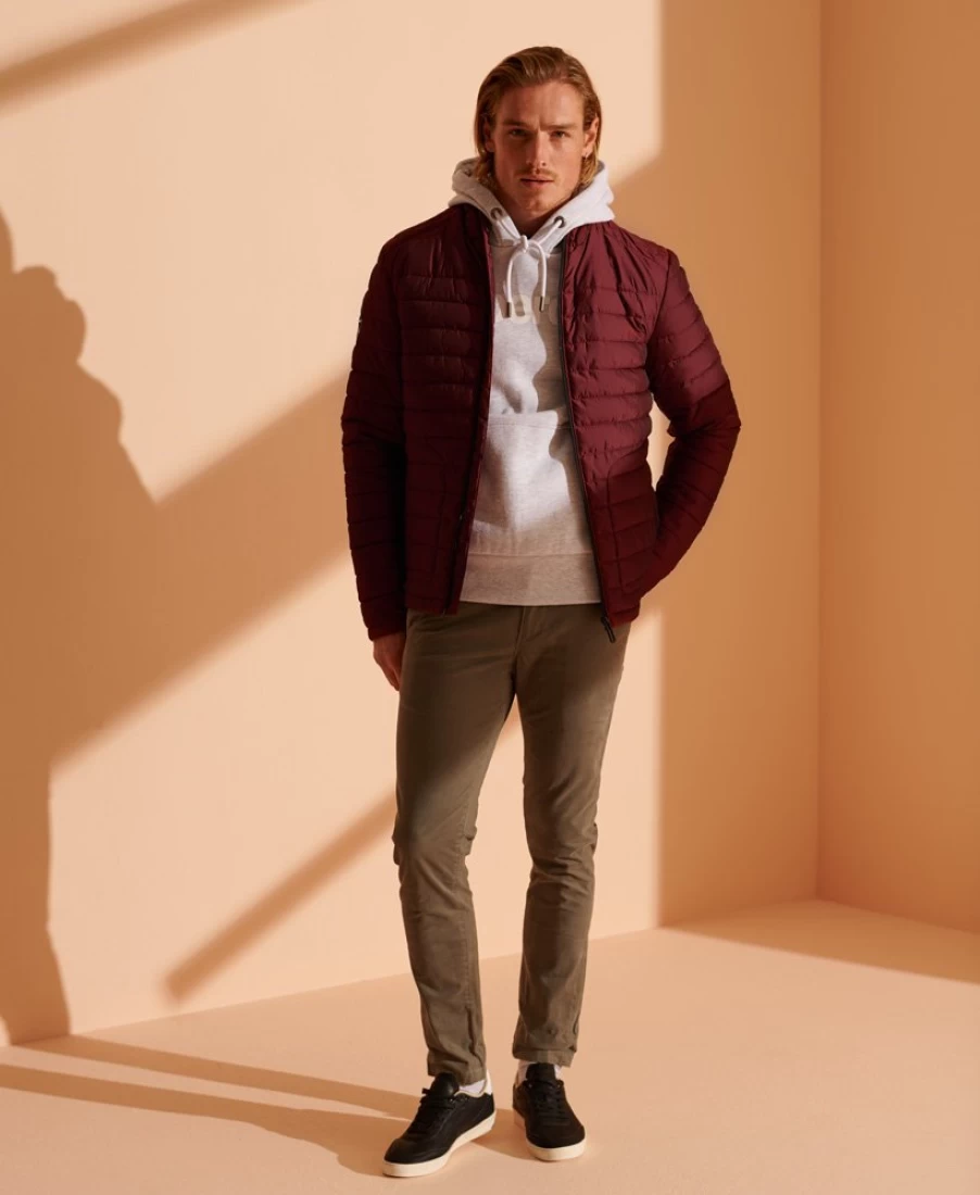 Coats And Jackets | E&M Stores Super Dry Fuji Jacket Burgundy