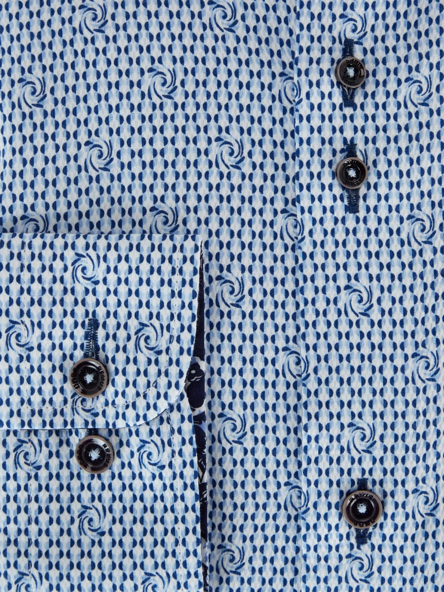 Shirts | E&M Stores Remus Slim Shirt Blue