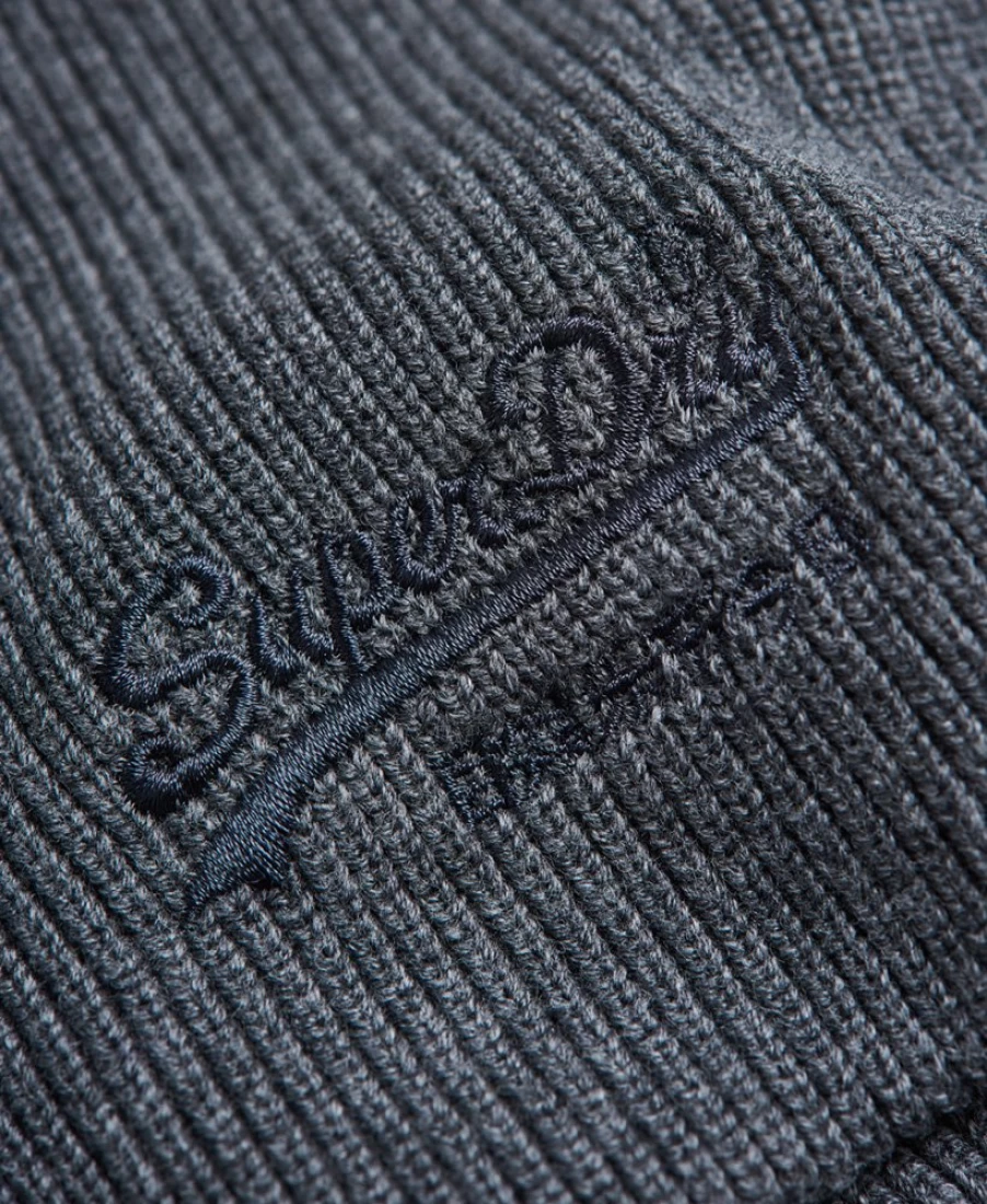 Accessories | E&M Stores Superdry Beanie Grey