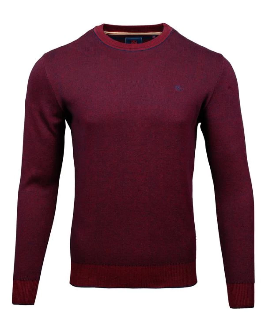 Knitwear | E&M Stores Andre Sweater Wine