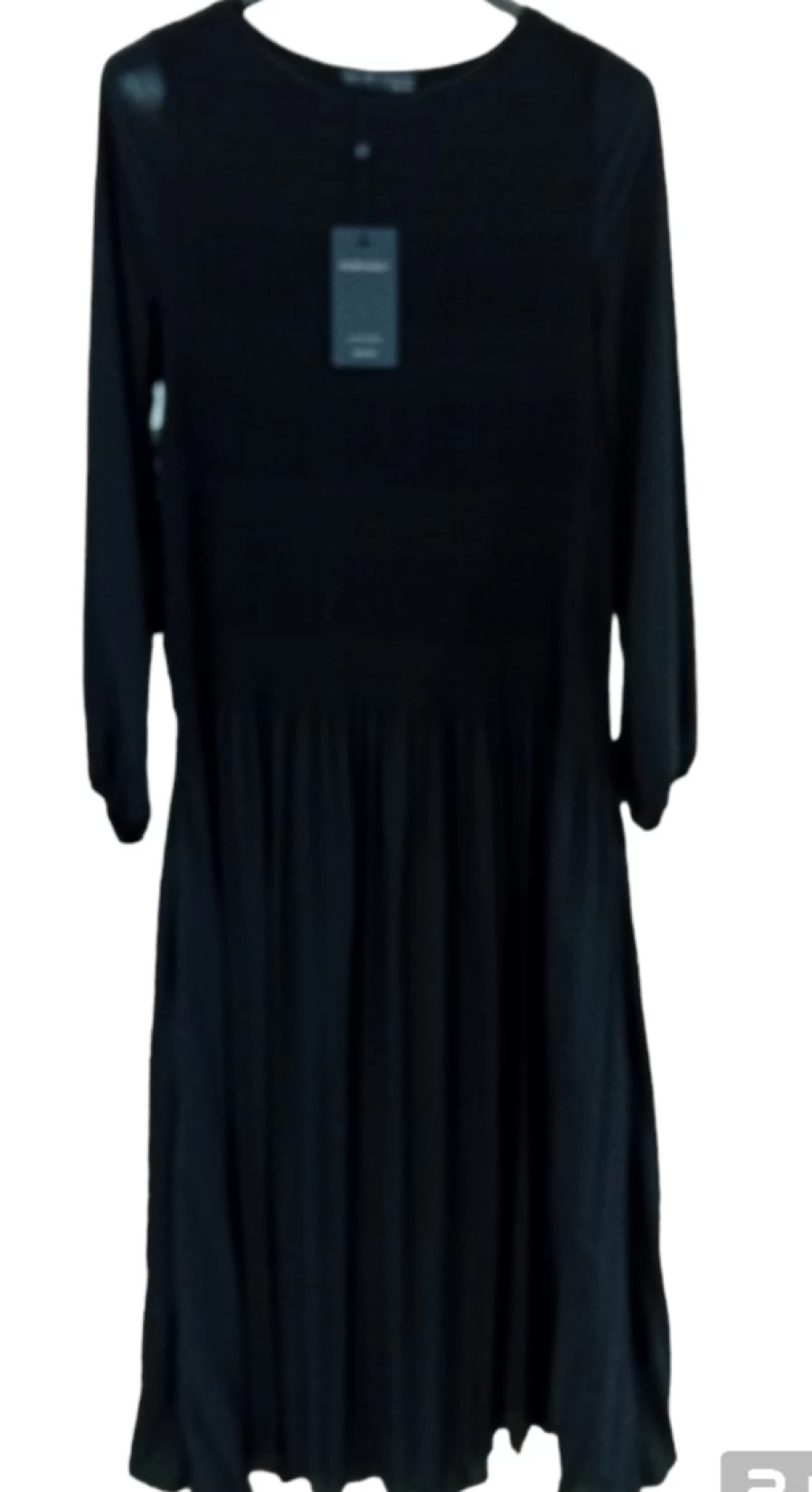 Peruzzi | E&M Stores Peruzzi Pleat Dress Black