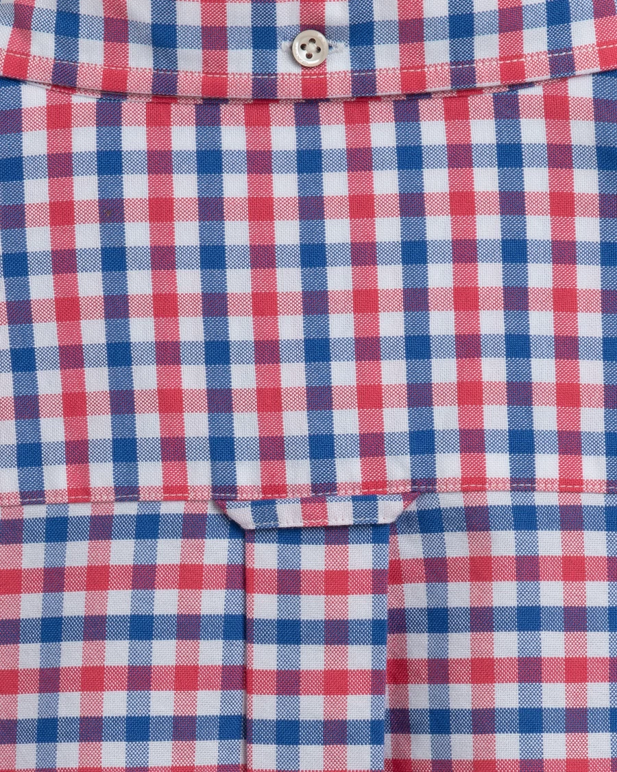 Shirts | E&M Stores Gant Oxford Gingham Shirt Pink