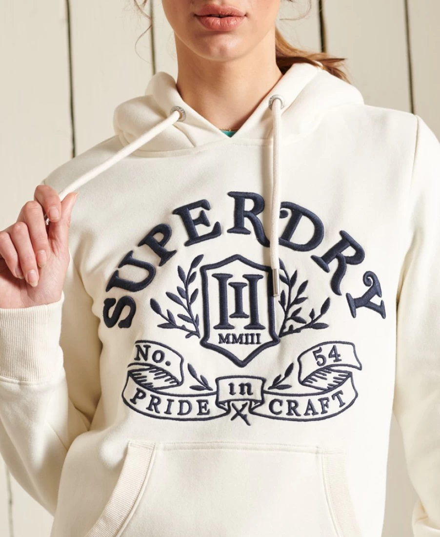 Tops And Hoodies | E&M Stores Superdry Hood Ecru