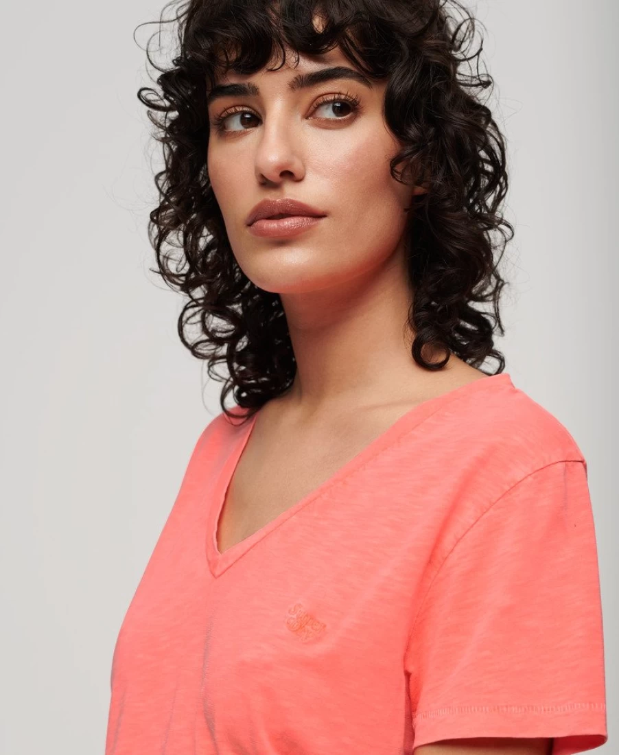 Superdry | E&M Stores Superdry Slub Tee Rose
