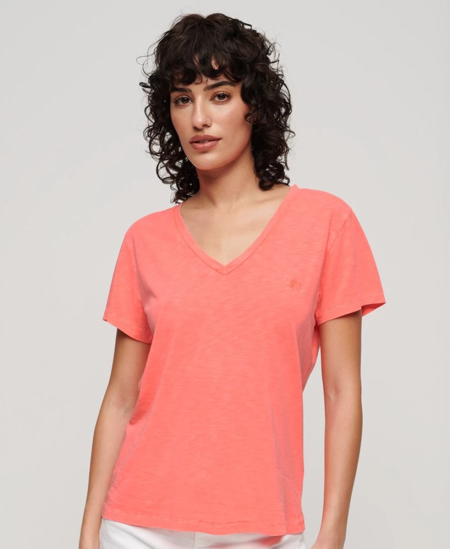 Superdry | E&M Stores Superdry Slub Tee Rose