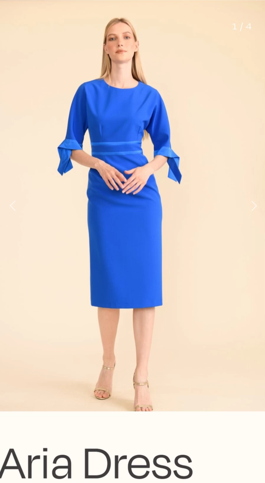 Caroline Kilkenny | E&M Stores Caroline K Dress Intense Blue