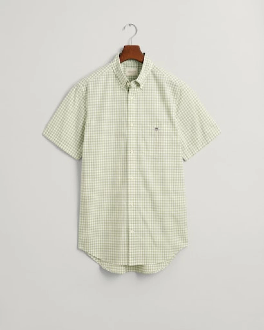 Gant | E&M Stores Gant Ss Shirt Green