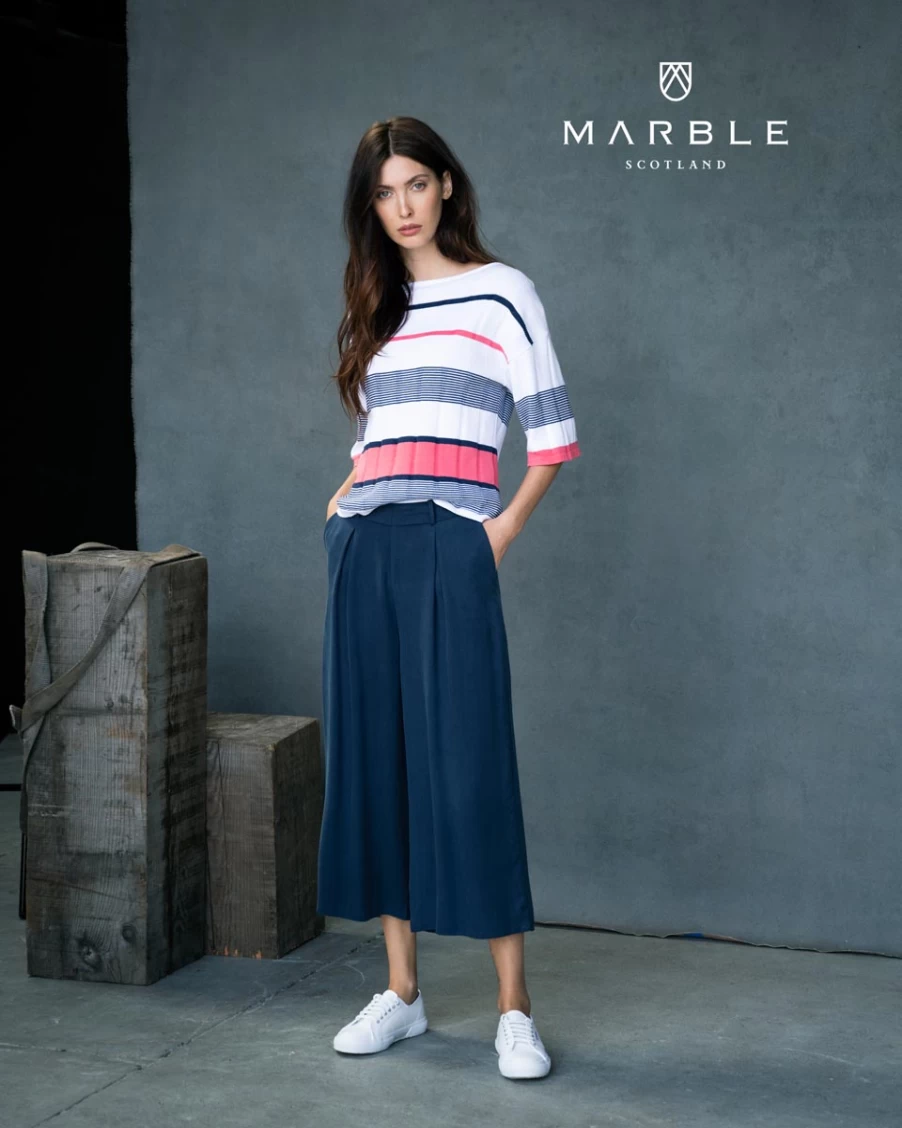 Marble | E&M Stores Marble Sweater White