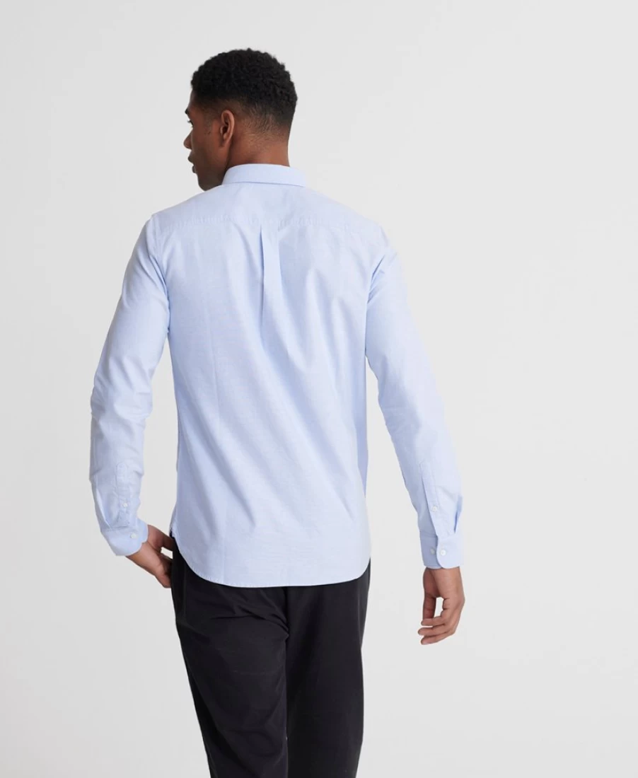 Shirts | E&M Stores Superdry Oxford Shirt Blue