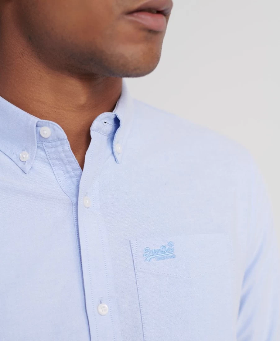 Shirts | E&M Stores Superdry Oxford Shirt Blue