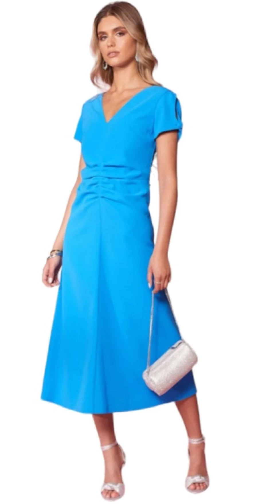 Kate Cooper | E&M Stores Dress V Neck Damson