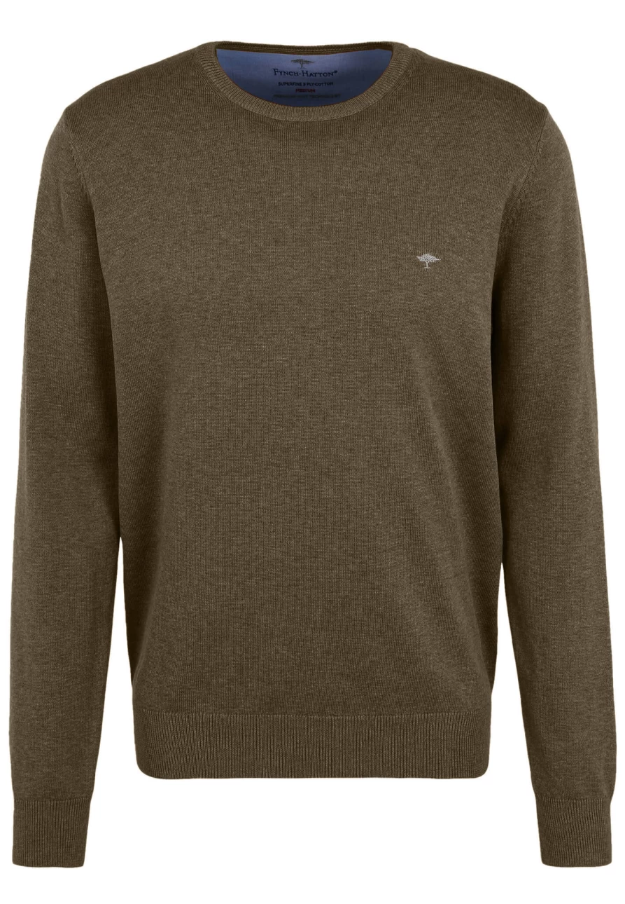 Knitwear | E&M Stores Fynch Hatton Sweater Green