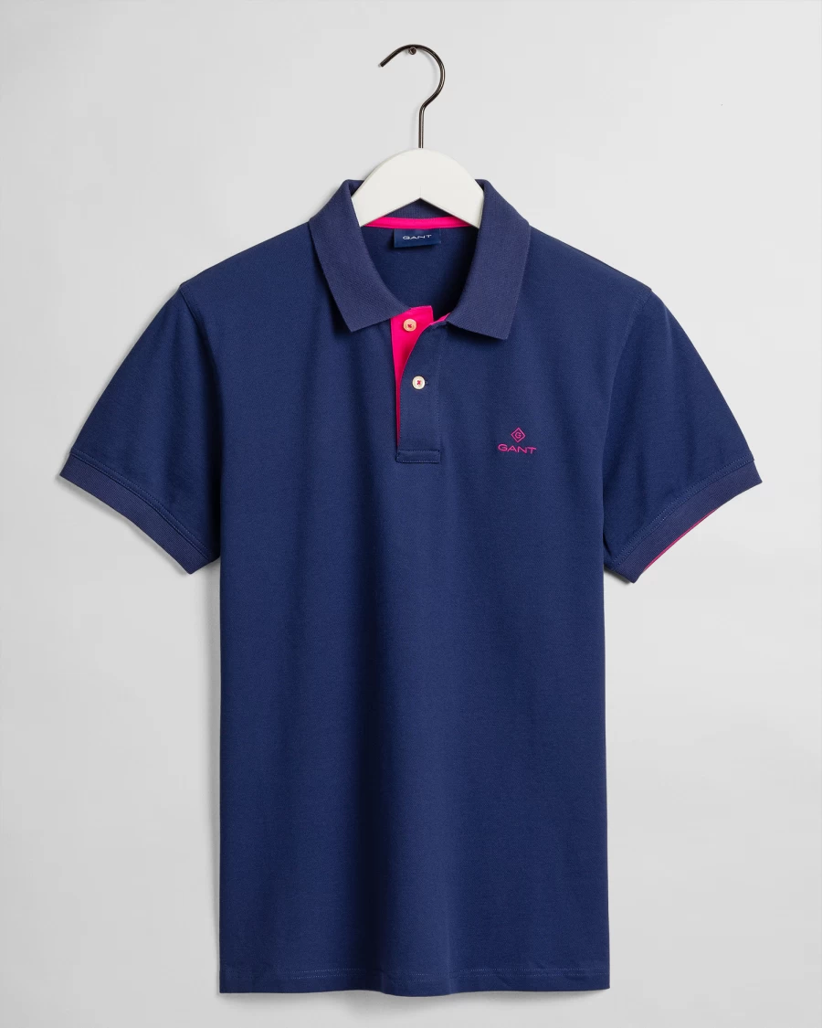 Gant | E&M Stores Gant Polo Tee Deep Blue