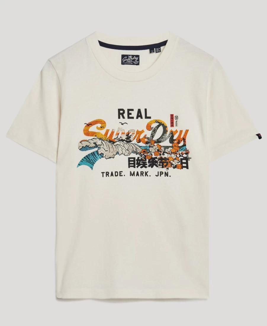 Superdry | E&M Stores Tokyo Relaxed T Cream