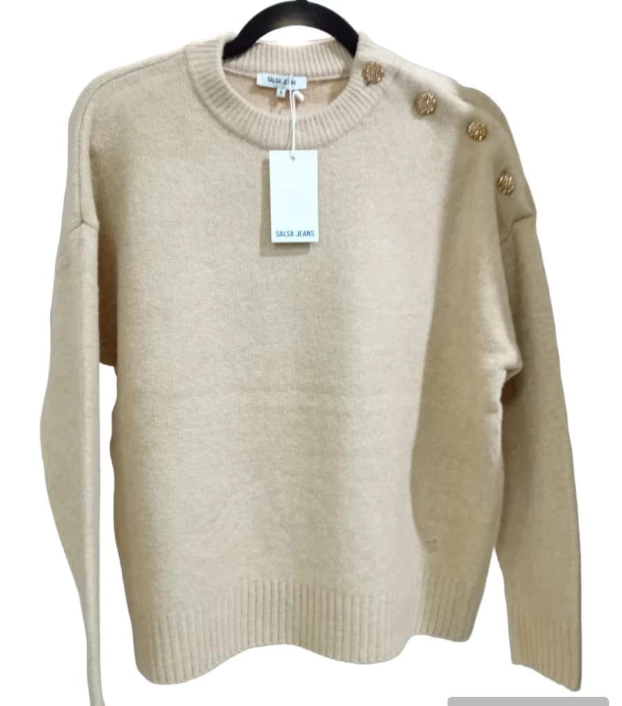 Salsa | E&M Stores Sweater With Jewelry